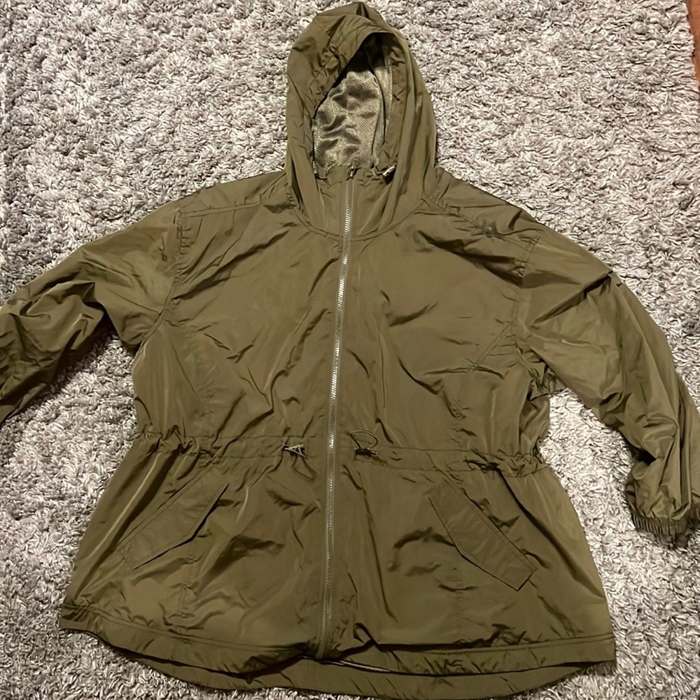 Old Navy, Active, water resistant size 2X. Hooded Utility Anorak jacket.